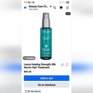 L'ANZA Healing Strength Silk Serum